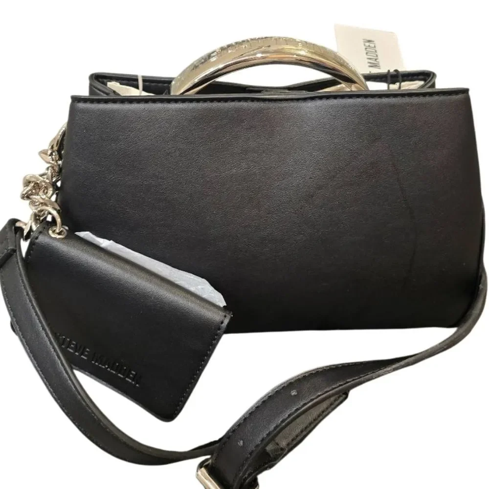Steve‎ Madden BDiall Satchel- Black
